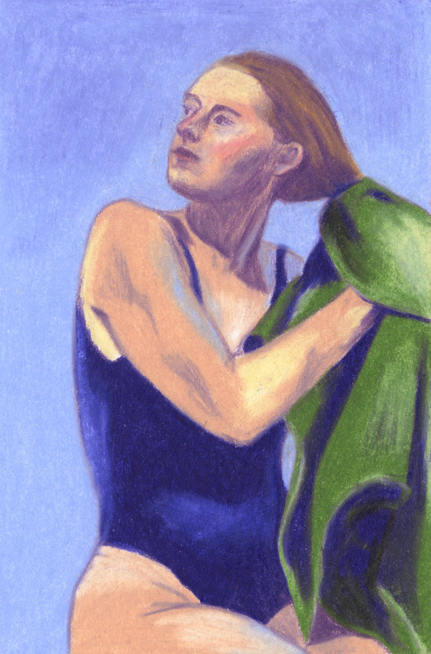 Le drap de bain