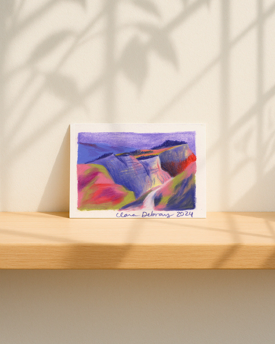 Pic saint Michel • Dessin original