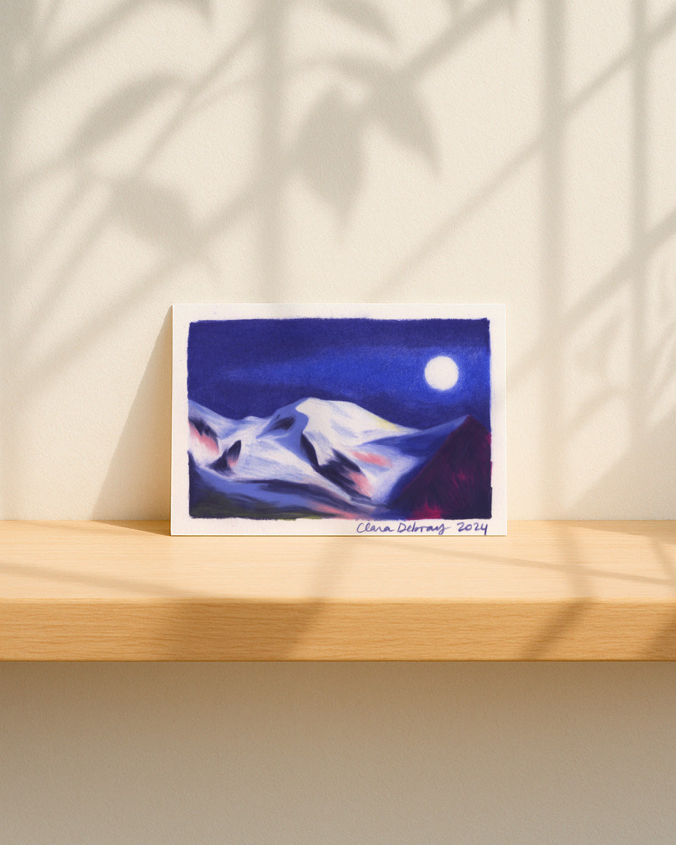 Mont Blanc • Dessin original