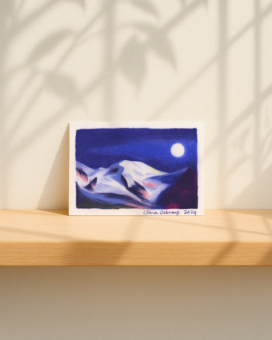 Mont Blanc • Dessin original