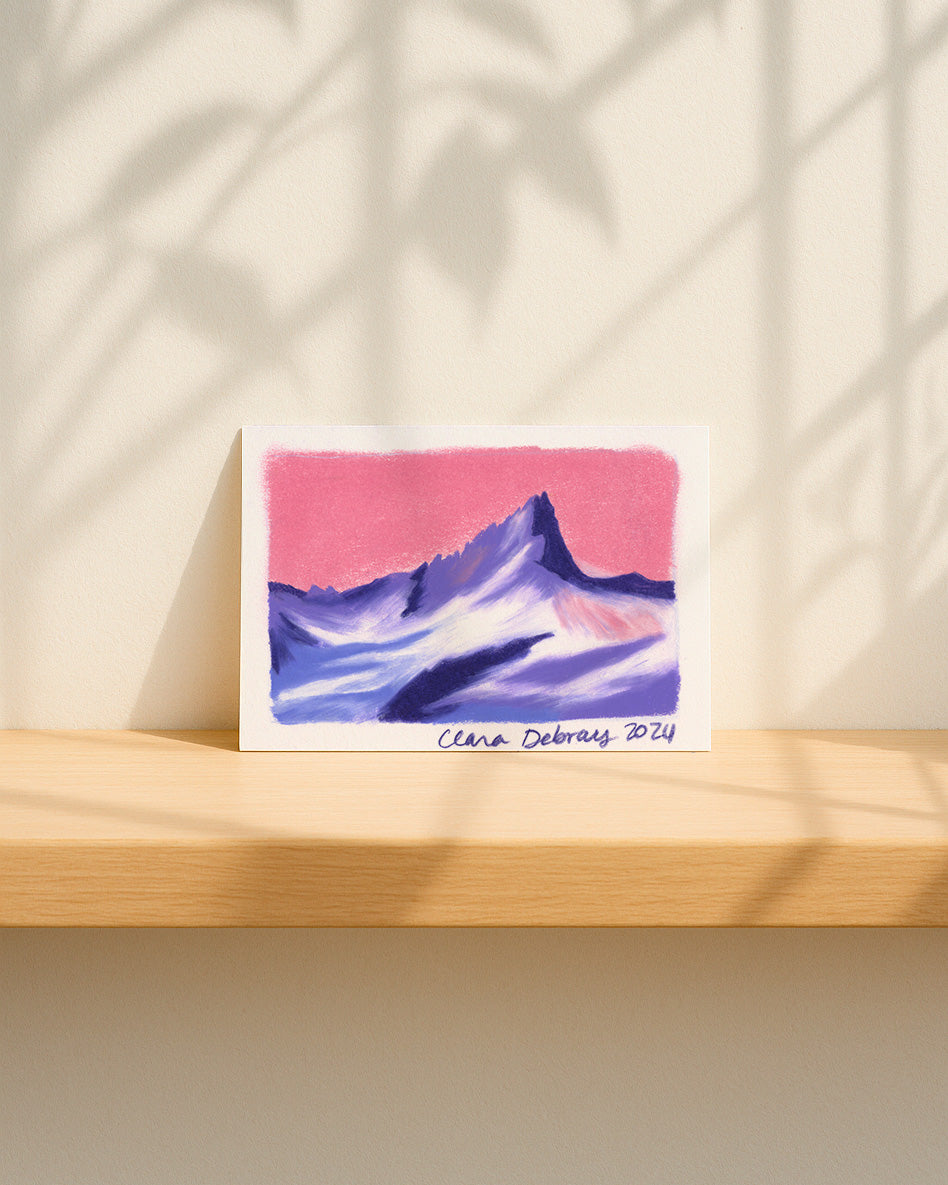 Zinalrothorn • Dessin original